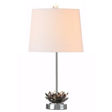 Amelia Lotus 25" Crystal LED Table Lamp - JONATHAN Y